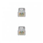 Latiguillo cable red nanocable rj45 lszh cat.6 1.5m gris 1.5m -  awg24 -  gris - Imagen 3