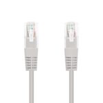 Cable red nanocable latiguillo rj45 utp cat6 5m gris - Imagen 2