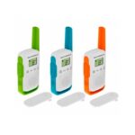 Walkie talkie motorola tlkr - t42 packs 3 pmr446 -  8km -  16canales -  500mw -  clip cinturon