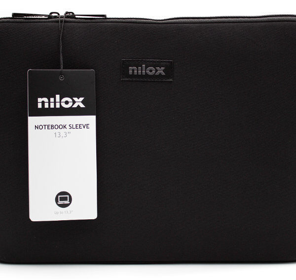 Funda portatil nilox 13.3 pulgadas negro