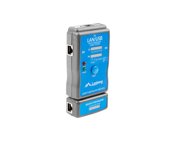 Testeador network lanberg nt - 0403 rj45 -  rj11 -  usb