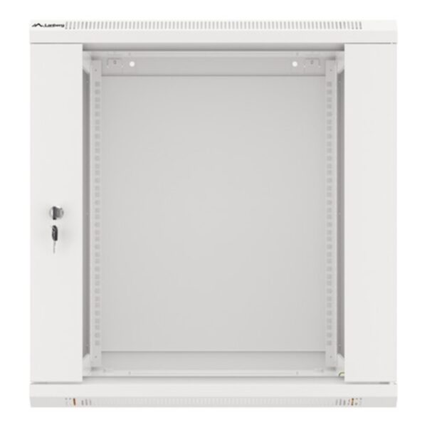 Armario rack lanberg 12u 600x600x368 auto ensamblado 19 pulgadas hasta 60kg gris