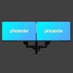 Brazo articulado soporte doble monitor ajustable 27 pulgadas vesa 75 x 75 - 100 x 100 - Imagen 9