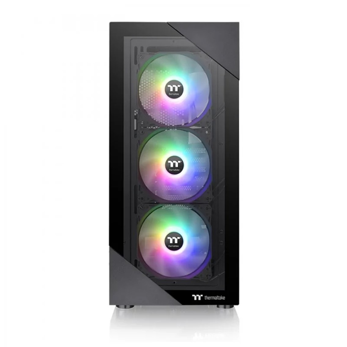 Caja ordenador gaming thermaltake view 200 tg negro atx 2 x usb 3.0 4 x 120mm argb - 1 Caja ordenador gaming thermaltake view 200 tg negro atx 2 x usb 3.0 4 x 120mm argb - Imagen 1