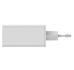 Cargador de pared leotec 65w carga rapida 2 usb tipo - c pd 1 usb - a blanco - Imagen 4