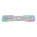 Barra de sonido mars gaming msbx 10w rgb blanca