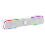 Barra de sonido mars gaming msbx 10w rgb blanca - Imagen 2