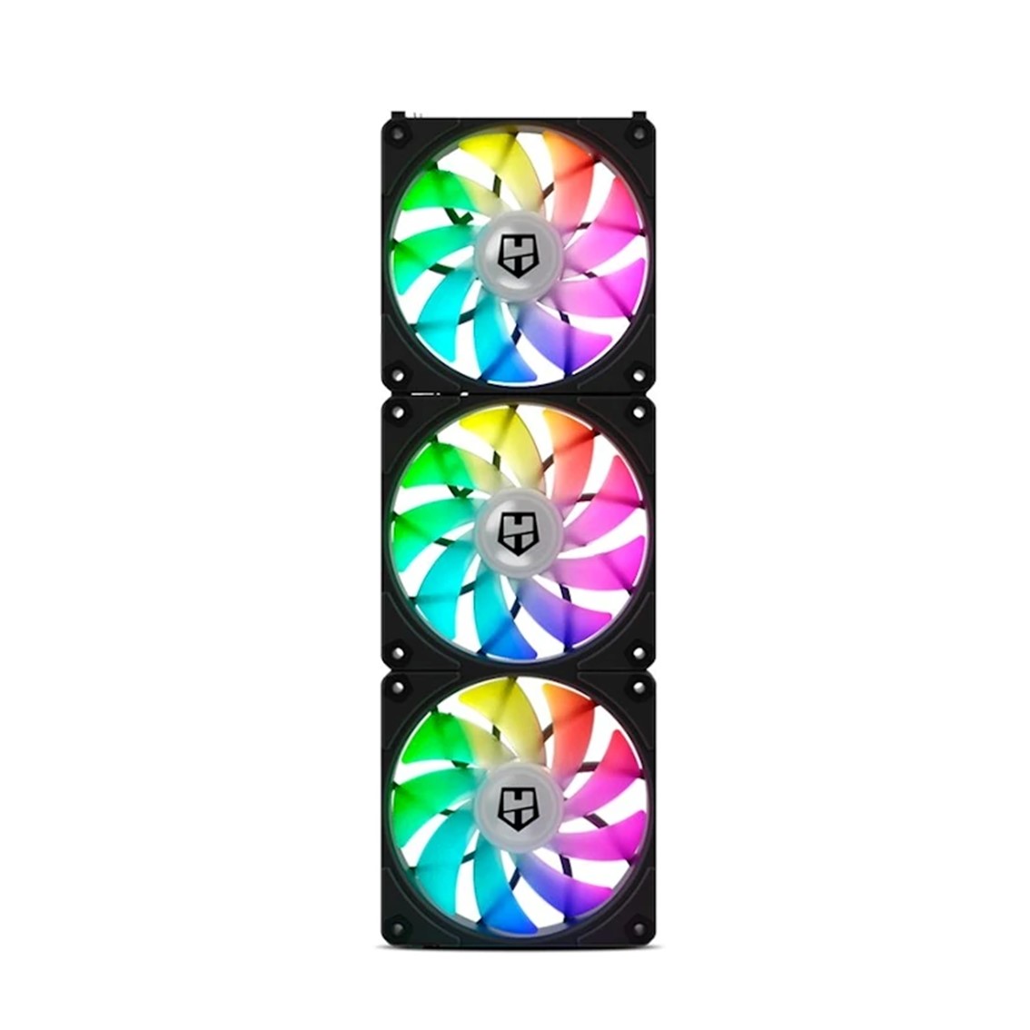 Ventilador caja nox hummer easylink black 3 x 120mm led argb - 1 Ventilador caja nox hummer easylink black 3 x 120mm led argb - Imagen 1