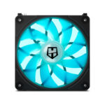 Ventilador caja nox hummer easylink black 3 x 120mm led argb - Imagen 5