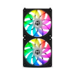 Ventilador caja nox hummer easylink black 3 x 120mm led argb - Imagen 8