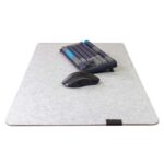 Phoenix sizigia alfombrilla premium de fieltro para escritorio gris l - Imagen 6