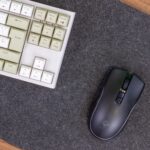 Phoenix sizigia alfombrilla premium de fieltro para escritorio gris oscuro l - Imagen 2