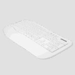 Phoenix k201 teclado ergonómico inalámbrico 2.4ghz blanco - Imagen 5