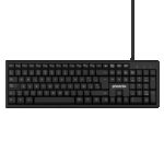 Phoenix k100 teclado multimedia usb negro qwerty oficina