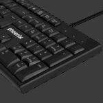 Phoenix k100 teclado multimedia usb negro qwerty oficina - Imagen 6