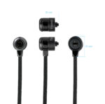 Cable tooq seguridad con llave para portatiles 1.5m - Imagen 2