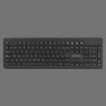 Teclado inalambrico qwerty phoenix k200 negro delgado