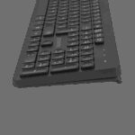 Teclado inalambrico qwerty phoenix k200 negro delgado - Imagen 4