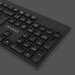 Teclado inalambrico qwerty phoenix k200 negro delgado - Imagen 5