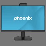 Monitor phoenix visión 24 pro 23.8 pulgadas full hd panel ips webcam integrada abatible hdmi + dp altavoces integrados