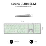 Teclado subblim master iluminado ext inalambrico - Imagen 3