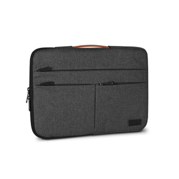 Funda subblim air padding 360 sleeve para portatil 13.3 pulgadas - 14 pulgadas gris oscuro