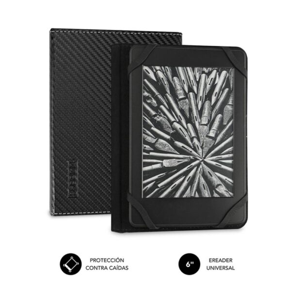Funda subblim clever ebook case 6 pulgadas negro