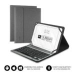 Funda tablet subblim keytab pro para tablet 10.1 pulgadas gris