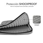 Funda subblim air padding 360 sleeve para portatil 13.3 pulgadas - 14 pulgadas gris - Imagen 2