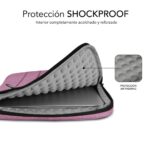 Funda subblim air padding 360 sleeve para portatil 15.6 pulgadas rosa - Imagen 2