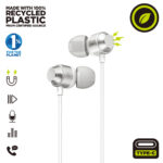 Auriculares magneticos muvit m32 usb tipo c blanco - Imagen 3