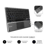 Funda + teclado subblim keytab pro para tablet 9.6 pulgadas - 10.8 pulgadas negro - Imagen 5