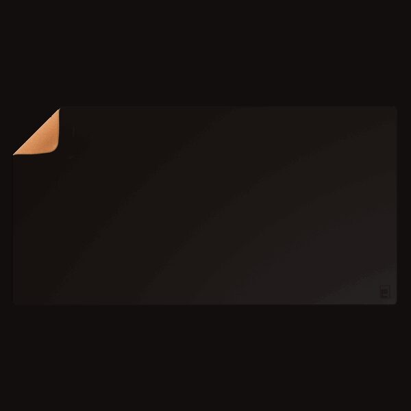 Alfombrilla phoenix eleganza xxl 125 x 64.5 cm base de corcho y superficie de cuero pu 4 mm grosor