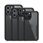 Funda muvit shockproof 2m para apple iphone 13 pro transparente - negra - Imagen 9