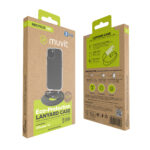 Funda muvit recycletek para apple iphone 15 transparente + colgante negro - Imagen 10