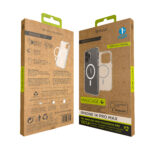 Funda muvit recycletek magsafe para apple iphone 14 pro max transparente - Imagen 4