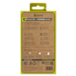 Funda muvit para iphone 15 + protector pantalla vidrio templado plano marco negro - Imagen 4