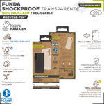 Funda muvit shockproof 3m para samsung galaxy s24 plus transparente - Imagen 3