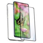 Funda muvit para oppo a98 + protector de pantalla vidrio templado plano marco negro - Imagen 3