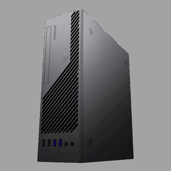 Caja ordenador phoenix lite - s3 micro atx formato ultra slim de 8 litros usb 3.0 fuente 200w incluida