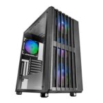 Caja ordenador mars gaming  mcvault atx argb cristal templado negro - Imagen 3