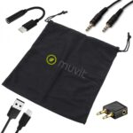 Auriculares muvit anc inalambrico negro - Imagen 4