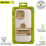 Funda muvit recycletek liquid silicone para apple iphone 16 pro max nude - Imagen 3
