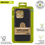 Funda muvit recycletek para apple iphone 16 pro negra - Imagen 3