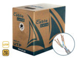 Bobina cable red solido phasak utp cat.6 awg23 cca 305m gris - Imagen 2