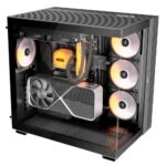 Caja ordenador gaming be quiet! light base 600 dx atx argb vidrio negra - Imagen 2