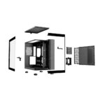 Caja ordenador gaming be quiet! light base 600 dx atx argb vidrio negra - Imagen 3