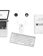 Teclado + raton subblim combo plata portugues - Imagen 2