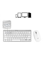 Teclado + raton subblim combo plata portugues - Imagen 4