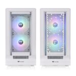 Caja ordenador gaming thermaltake ceres 350 mx atx argb cristal templado blanco - Imagen 2